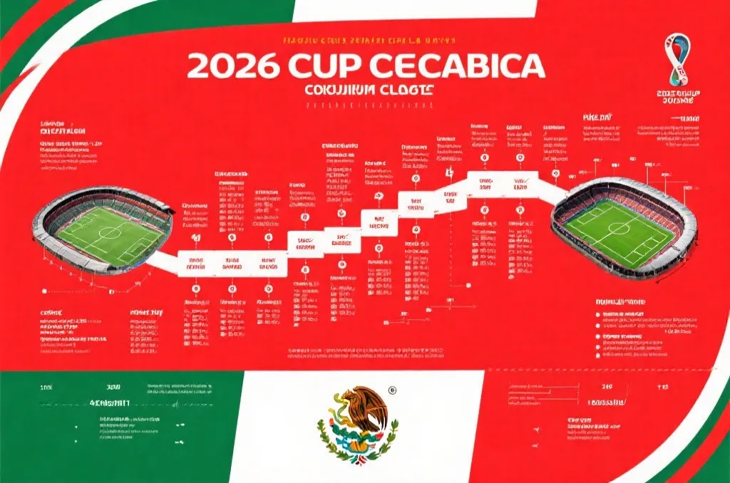 2026世界杯球队墨西哥赛程表：从揭幕气场到淘汰赛硬仗，一篇看懂全程攻略